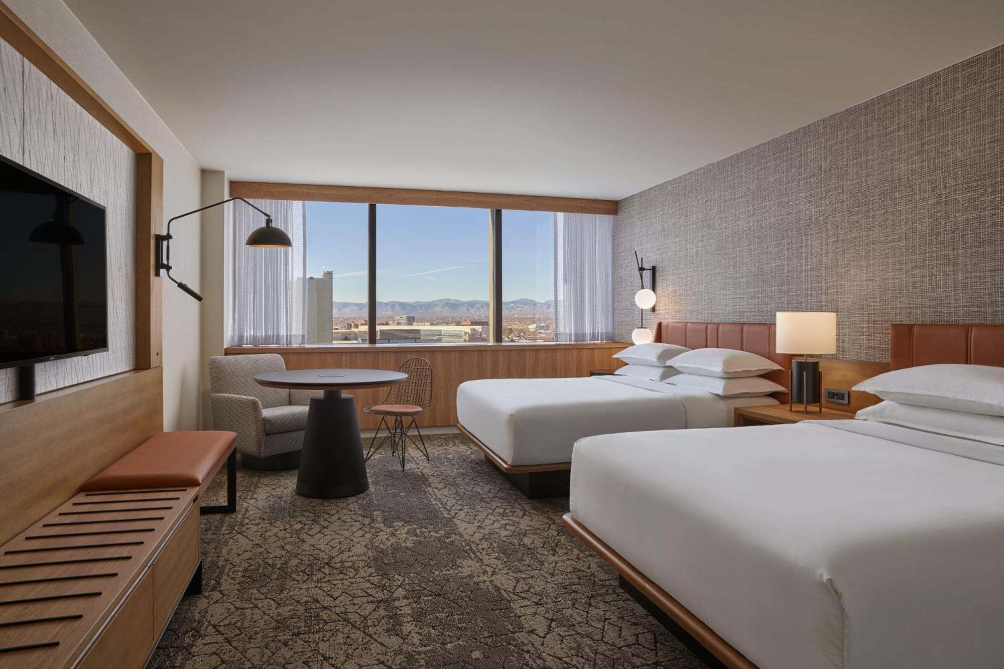 Deluxe Queen Room Two Queen Beds City View